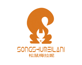 松鼠梅拉妮 商标图样