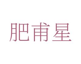 肥甫星 第1类化学原料商标图样