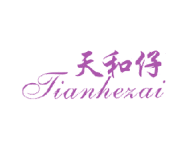 天和仔 第25类服装鞋帽商标图样