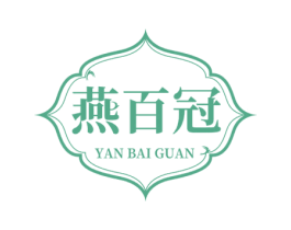 燕百冠 第35类广告贸易商标图样