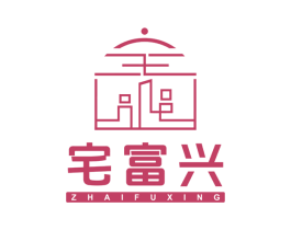 宅富兴 第19类建筑材料商标图样