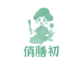 俏膳初 第29类食品商标图样