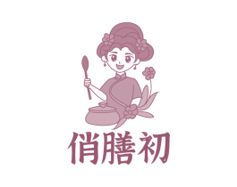 俏膳初 第5类医药商标图样