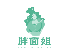 胖面姐 第35类广告贸易商标图样