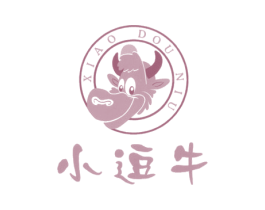 小逗牛 第18类皮革箱包商标图样