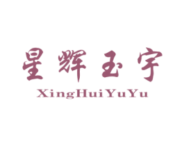 星辉玉宇 第25类服装鞋帽商标图样