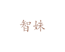 智姝 第25类服装鞋帽商标图样