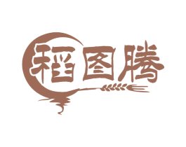 稻图腾 第33类酒商标图样