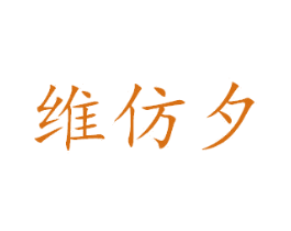 维仿夕 第25类服装鞋帽商标图样