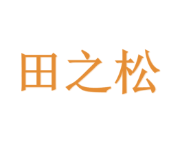 田之松 第25类服装鞋帽商标图样