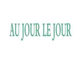 AU JOUR LE JOUR 第14类珠宝钟表商标图样
