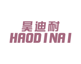 昊迪耐 第25类服装鞋帽商标图样