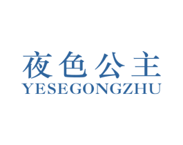 夜色公主 第25类服装鞋帽商标图样