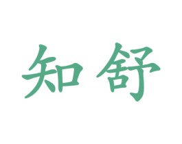 知舒 第25类服装鞋帽商标图样