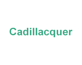 CADILLACQUER 第3类化妆品商标图样