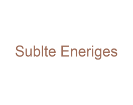 SUBLTE ENERIGES 第3类化妆品商标图样