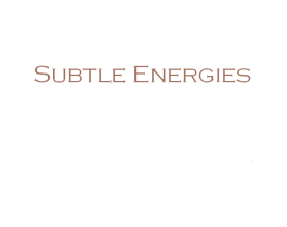 SUBTLE ENERGIES 第3类化妆品商标图样