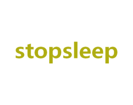 STOPSLEEP 第9类科学仪器商标图样