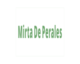 MIRTA DE PERALES 第3类化妆品商标图样