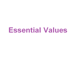 ESSENTIAL VALUES 第3类化妆品商标图样
