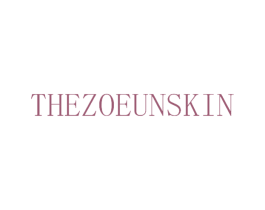 THEZOEUNSKIN 第3类化妆品商标图样