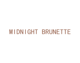 MIDNIGHT BRUNETTE 第3类化妆品商标图样