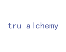 TRU ALCHEMY 第3类化妆品商标图样