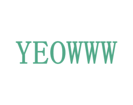 YEOWWW 第28类体育玩具商标图样