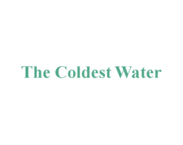 THECOLDESTWATER 第21类厨房洁具商标图样