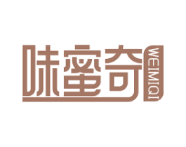 味蜜奇 第30类小食配料商标图样