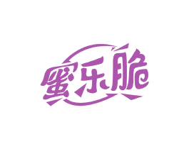 蜜乐脆 第30类小食配料商标图样