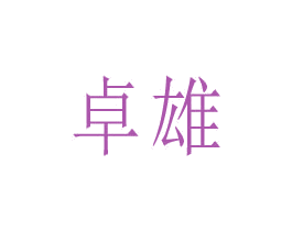 卓雄 第10类医疗器械商标图样