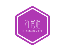 九尾鲤 NINETAILSCARP 第14类珠宝钟表商标图样