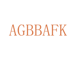 AGBBAFK 第25类服装鞋帽商标图样
