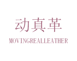 动真革 MOVINGREALLEATHER 第18类皮革箱包商标图样