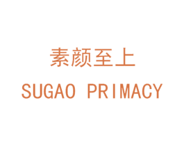素颜至上 SUGAO PRIMACY 第25类服装鞋帽商标图样