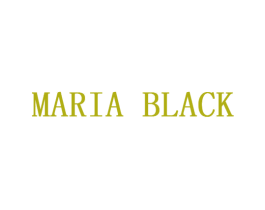 MARIA BLACK 第35类广告贸易商标图样