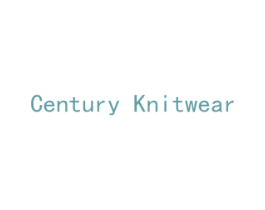 CENTURY KNITWEAR 第25类服装鞋帽商标图样