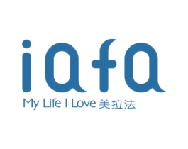 美拉法 MY LIFE I LOVE IAFA 第25类服装鞋帽商标图样