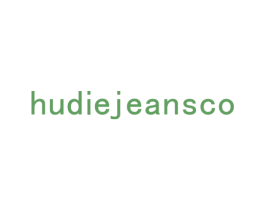 HUDIEJEANSCO 第25类服装鞋帽商标图样