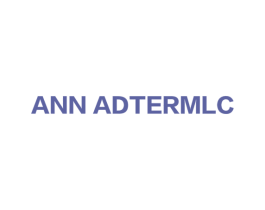 ANN ADTERMLC 第25类服装鞋帽商标图样
