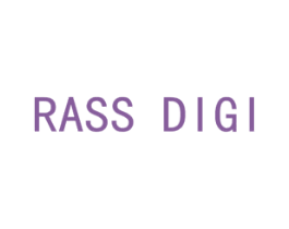 RASS DIGI 第25类服装鞋帽商标图样