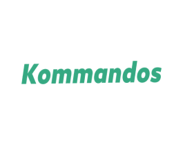 KOMMANDOS 第25类服装鞋帽商标图样