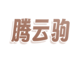 腾云驹 第25类服装鞋帽商标图样