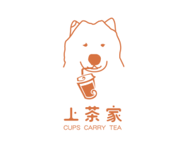 上茶家 CUPS CARRY TEA 第35类广告贸易商标图样