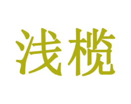 浅榄 第5类医药商标图样