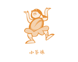 小茶妹 第35类广告贸易商标图样