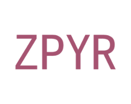 ZPYR 第25类服装鞋帽商标图样
