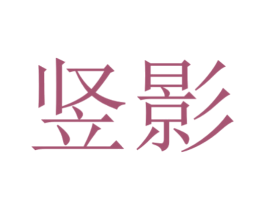 竖影 第25类服装鞋帽商标图样