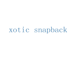 XOTIC SNAPBACK 第35类广告贸易商标图样
